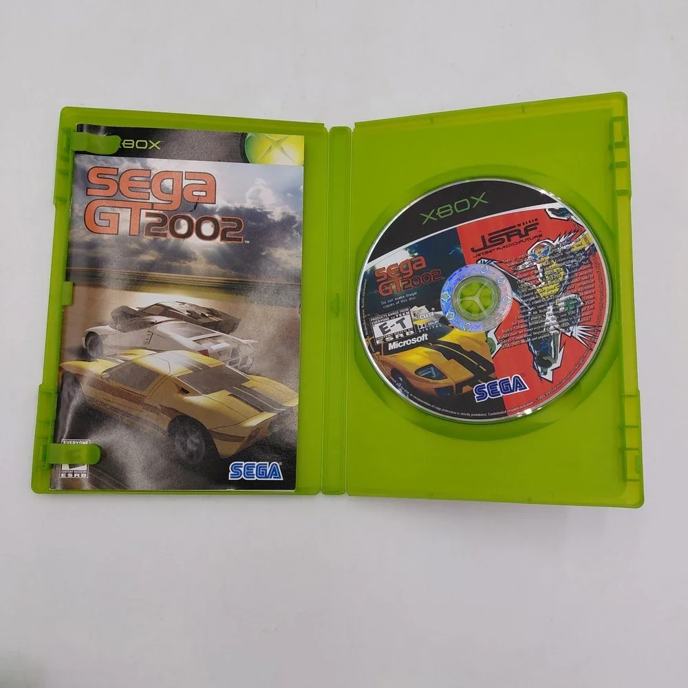 SEGA GT 2002 Jet Set Radio Future Microsoft Xbox 2002 Manual CIB